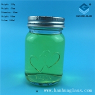 Wholesale price of 100ml honey glass jar