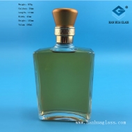 Wholesale price of 500ml rectangular glass wine bottle