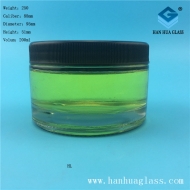 200ml round cream packaging glass bottle