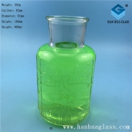 600ml deer glass vase manufacturer