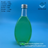 200ml glass wine bottle
