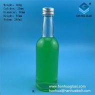 240ml glass wine bottle