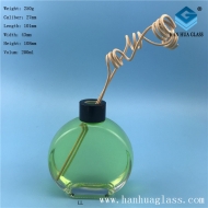 200ml threaded round aromatherapy glass split bottle
