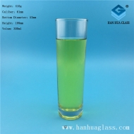 300ml straight glass milk cup