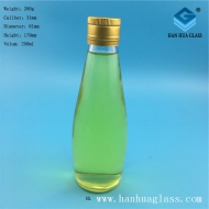 250ml fruit juice drink glass bottle