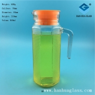 850ml glass cold water kettle with handle