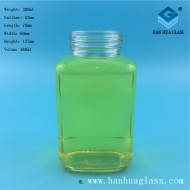 360ml export honey glass bottle