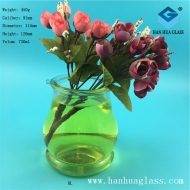 700ml craft glass vase