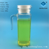1000ml vertical glass strip for cold water kettle