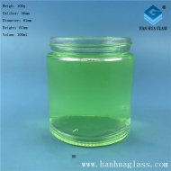 100ml cylindrical glass face cream bottle