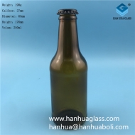 250ml brown glass beer glass bottle