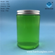 770ml cylindrical glass honey bottle