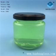 150ml round glass jam jar