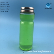 150ml cylindrical glass pepper powder bottle