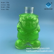 470ml Craft Glass Milk Bottle
