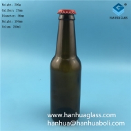 250ml brown glass beer bottle