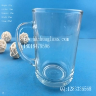 200ml small mark glass handle cup