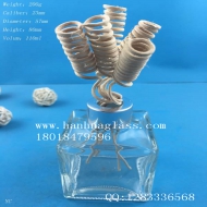 100ml square aromatic glass bottle