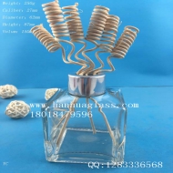 Wholesale 150ml square glass aromatherapy bottle