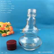 100ml glass wine bottle