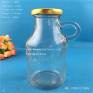 250ml fruit juice drink glass bottle