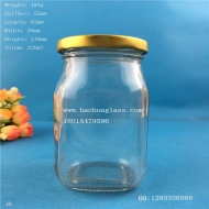 220ml jam glass bottle