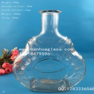 780ml vodka glass wine bottle