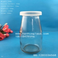 250ml milk glass bottle