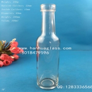 Manufacturer of 100ml wine glass bottle