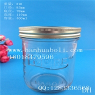 Wholesale 400ml export honey glass bottles