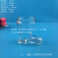 Wholesale 35ml glass shoes