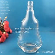 Wholesale 100ml flat gourd glass wine bottles