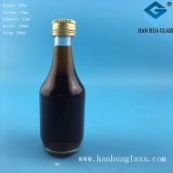 Manufacturer of 200ml transparent glass wine bottle