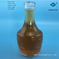 Manufacturer's direct sales of 950ml export wine glass bottles