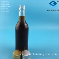 Hot selling 180ml transparent glass wine bottle wholesale