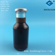 Wholesale 200ml glass bottles for juice drinks