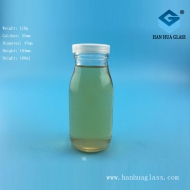 Wholesale price of 100ml glass acid milk bottles