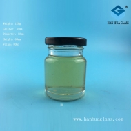 Hot selling 80ml jam glass bottle