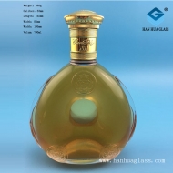 Manufacturer's direct sales of 700ml vodka glass bottles and whiskey bottles