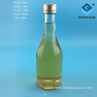 Hot selling 300ml glass wine bottle manufacturer