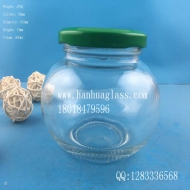 300ml spicy sauce glass bottle