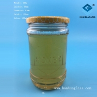 Manufacturer's direct sales of 500ml exported honey glass bottles