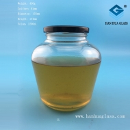 Manufacturer of glass bottles for 1200ml large belly canned food