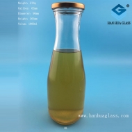 Wholesale of 1000ml glass bottles for fruit juice beverages