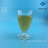 Wholesale 120ml export glass juice cups