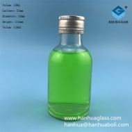 Wholesale 100ml glass juice beverage bottles