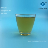 250ml fruit juice beverage glass cups sold directly by the manufacturer