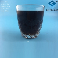Hot selling 200ml export glass juice beverage glass cup