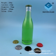 250ml soda glass bottle manufacturer