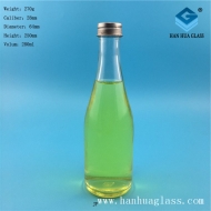 Wholesale 280ml transparent glass wine bottles